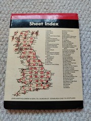 Vintage Bartholomew National Map Series map for Aberystwyth & Cardigan Number 17