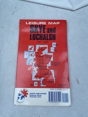 Vintage Official Tourist Map Of Skye And Lochlash