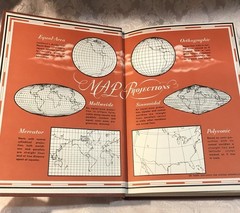 1966 Webster’s Geographical Dictionary Maps Merriam-Webster Hardcover Reference