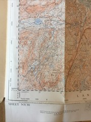 1959 Ordnance Survey Provisional First Series Map NY 30 Ambleside (incl Rydal )