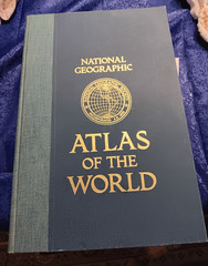 National Geographic Atlas of the World Printing 1981 BIG Book over 7 lbs