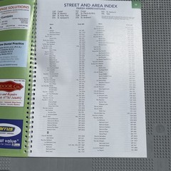 Perry’s Professional Street GuideMap Of Guernsey C. I.-A4 Size Spiral Bound NEW