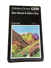 OS, Ordnance Survey, Tourist Map, Ben Nevis & Glen Coe