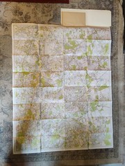 London/England Travellers Set. London Map, Atlas & Southeast-central Map.