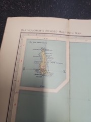 Vintage Ordnance Survey & Bartholomew’s One &Half Inch Maps Exmoor Weston
