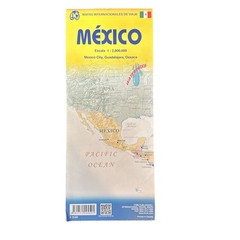 MEXICO TRAVEL REFERENCE MAP 1:2M WATERPROOF By Itmb Publishing Ltd **BRAND NEW**