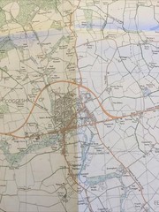 1988 Ordnance Survey Pathfinder Map 1076 TL 82 Coggeshall And Earls Colne
