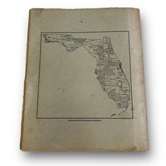 Florida Soil Map Survey Book 1960 Orange County FL