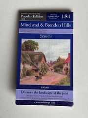 Cassini Historical Map, Minehead & Brendon Hills 1919 ( Reprint 2007 ) no: 181