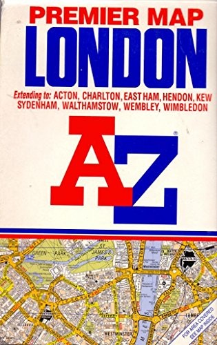 A-Z Premier Map of London by Geographers’ A-Z Map Company Sheet map, folded The