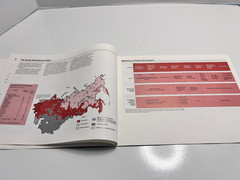 Atlas of the Soviet Union US Dept of State Booklet September 1987 Vintage