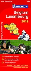 Belgium & Luxembourg 2018 National Map 716