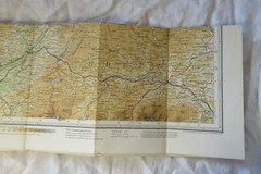 CARDIGAN – Bartholomew’s Half Inch MAP Sheet 17 – Paper – VG Cond