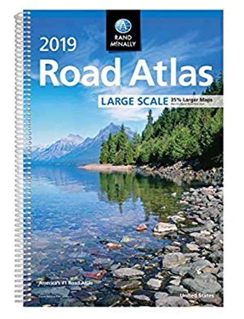 2019 Road Atlas Large Scale : Lsra Paperback Rand McNally