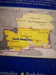 South Hampshire Street Atlas, VARIOUS, Used; Good Book