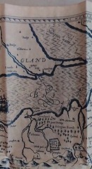 Old Map of Isle of Wight 1610, No.371a • Authentic Replica Map • Porter Prints.