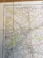1936 Ordnance Survey One Inch Fifth Edition Map 123 Winchester And Basingstoke