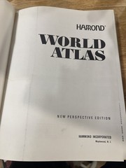 Hammond World Atlas 1969 New Perspective Edition Hardcover Ingersoll-Rand Gift