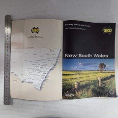 UBD NSW Street Directory Country Cities and Towns 13th Edition 2000