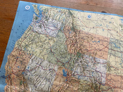 Map Of The USA 1970 Department Of Commerce