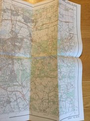 1982 Ordnance Survey Pathfinder Map TQ 45/55 Sevenoaks And Westerham