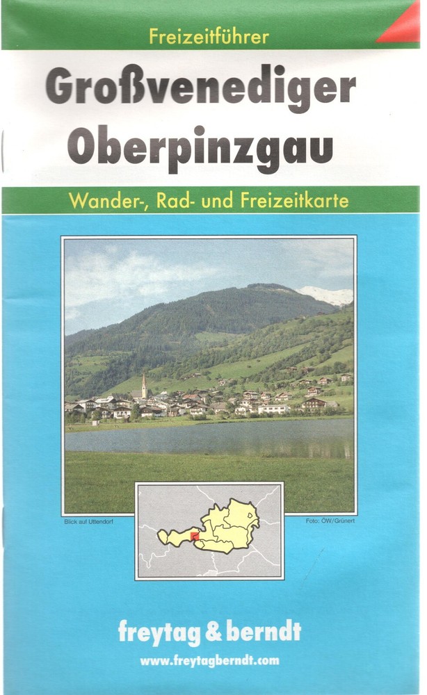 Grossvenediger – Oberpinzgau Hiking Cycling Leisure Map 1:50 000 & Guide 2007