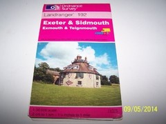 Exeter and Sidmouth, Exmouth and Teignmo… by Ordnance Survey Sheet map, folded