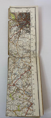 Vintage One Inch Ordnance Survey Map Sheet 165 Weston-Super-Mare, 1946 Paper