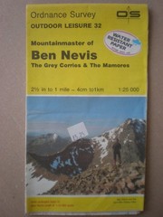 32 BEN NEVIS OUTDOOR LEISURE OL MOUNTAINMASTER MAP EXPLORER ORDNANCE SURVEY OS