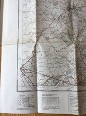 1935 Ordnance Survey One Inch Fifth Edition Cloth Map 95 Luton (incl Dunstable )