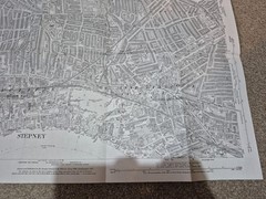 Old Ordnance Survey Map Stepney & Limehouse 1914, Sheet 64, Godfrey Edition 1986