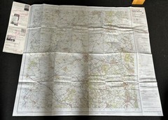 Ordnance Survey Landranger Map – Aylesbury & Leighton Buzzard – Sheet 165 – 1989