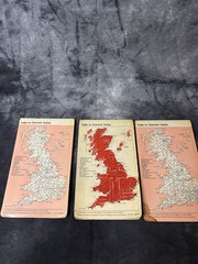 3 Vintage OS One-Inch Maps Lot: 129 Ludlow, 130 Kidderminster, 158 Oxford