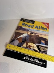 National Geographic Road Atlas Us USA, Canada, Mexico, 2000 Edition EUC