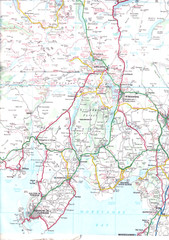 LAKE DISTRICT & THE BORDERS – AA Touring map