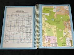 CHICAGOLAND ATLAS 2000 Edition by American Map Corp. Hardcover & Spiral