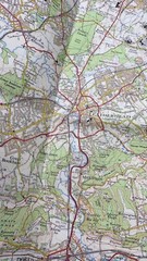 Historic Ordnance Survey Map Sheet 187 1:50 000 1974 1st Series Dorking Reigate