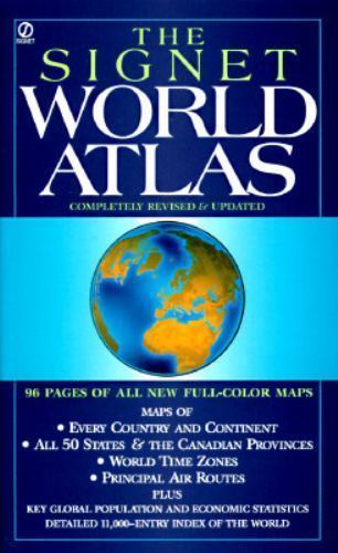 World Atlas, The Signet Hammond: Completely Revised & Updated by B. M. Willett