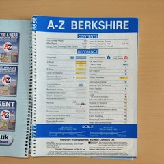 A-Z Berkshire Street Atlas, Geographers A-Z Map Company