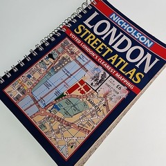 London Street Atlas Nicholson 1996 Paperback Book