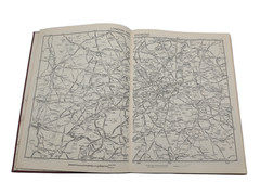 Vintage Newnes Motorists Touring Maps Gazetteer British Isles Vintage Road Atlas