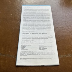 BREDON Ordnance Survey First Series Sheet SO93 1:25,000 1952 rev 1973 Kemerton
