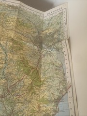 Ordnance Survey Dartmoor Tourist Map 1985 OS Vintage National Park Map Walking