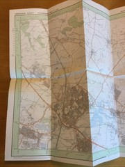 1993 Ordnance Survey Pathfinder Map 960 TL 27/37 Huntingdon (incl Somersham )