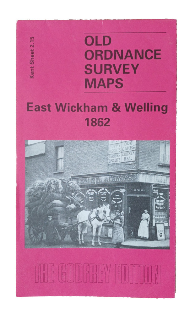 East Wickham & Welling 1862: Kent Sheet 2.15 – Old Ordnance Survey Sheet Map