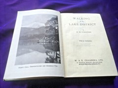 Walking in the Lake District HH Symonds Hardback 1947 guide sim Wainwright