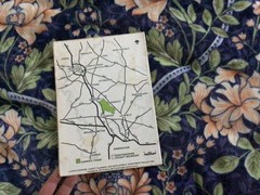 Cannock Chase Map Booklet Vintage local by Welsh Water with Visitors Information