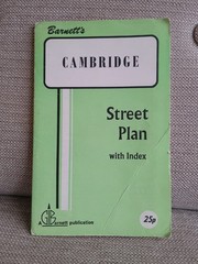 G.I. Barnett’s Street Plan with Index – Cambridge – c.1970s