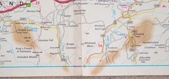 BP Road Map 6: Central and Southern Scotland • Scale – 4 miles = 1 inch (1969).