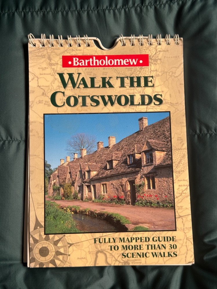 Bartholomew Walk in the Cotswolds, 30 Walks, Ring Bound, Softback , 1995